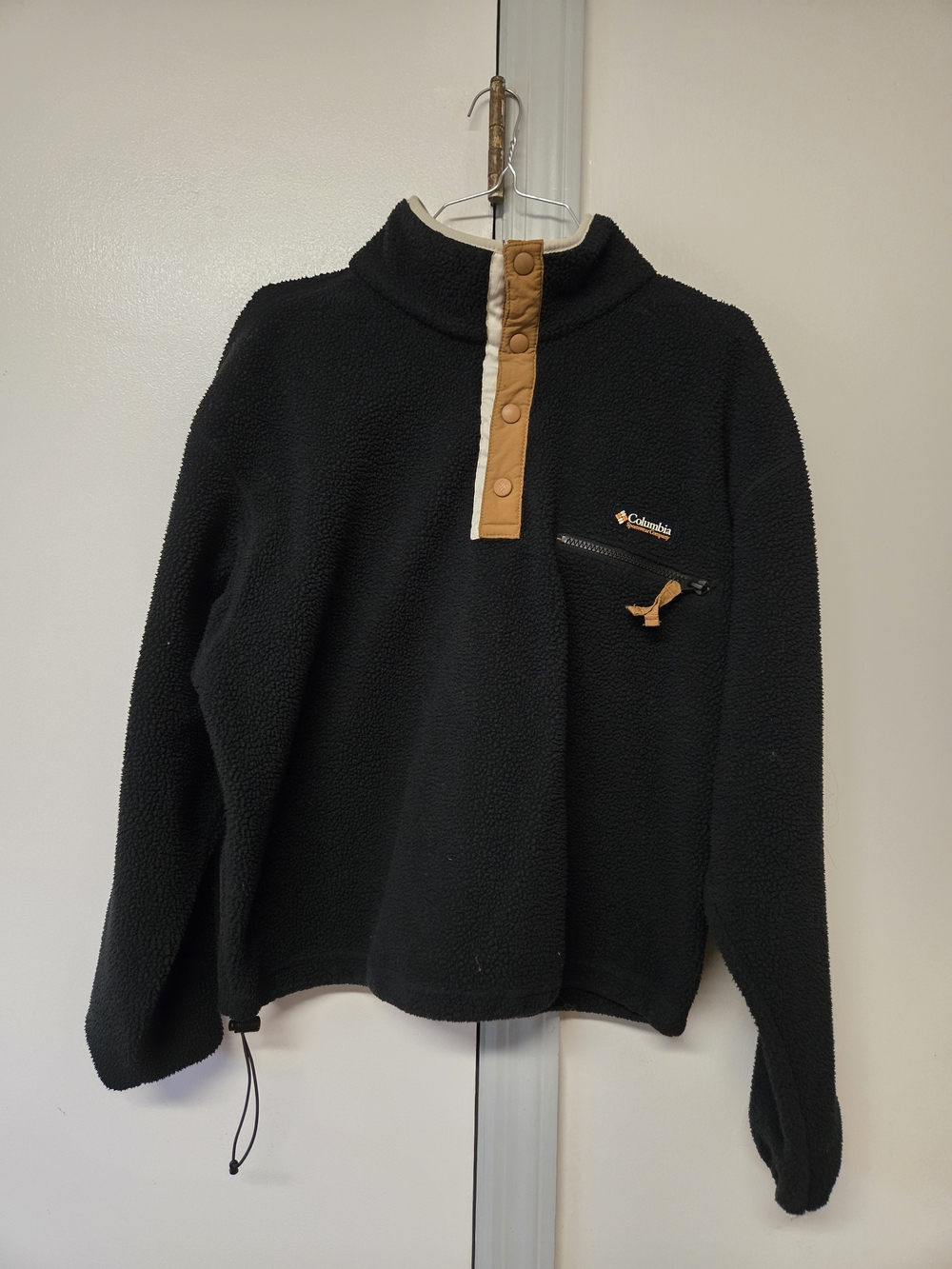 Women's Columbia Helvetia II Cropped 1/4 Snap Fleece Pullover